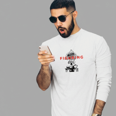 Figuring Out Unisex Oversized Sweatshirt